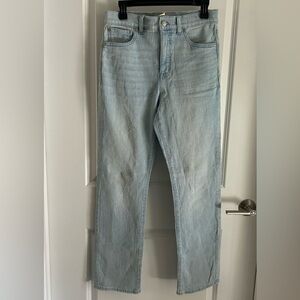 Women’s Madewell Light Wash High-Rise Straight Jeans